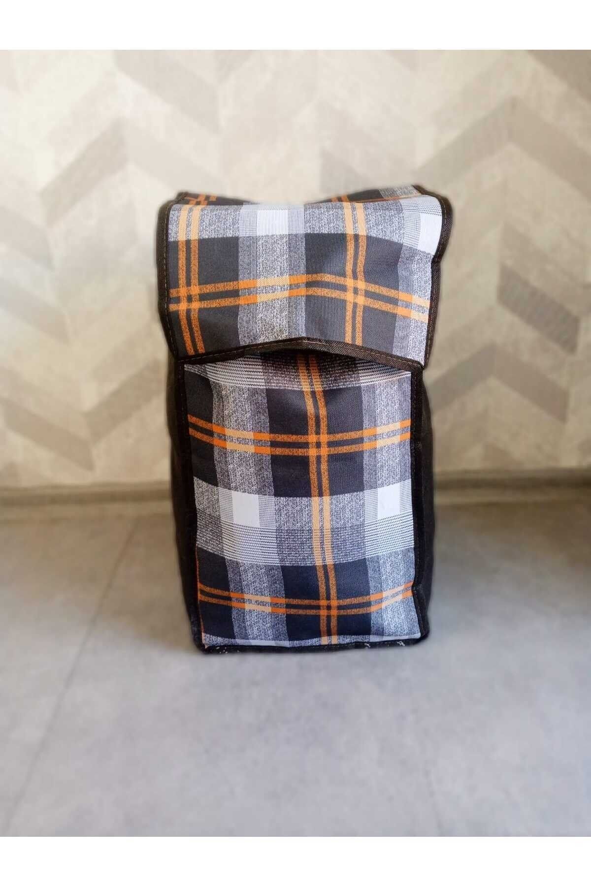 Desenli Pazar Arabası Çantası Yedek Çanta