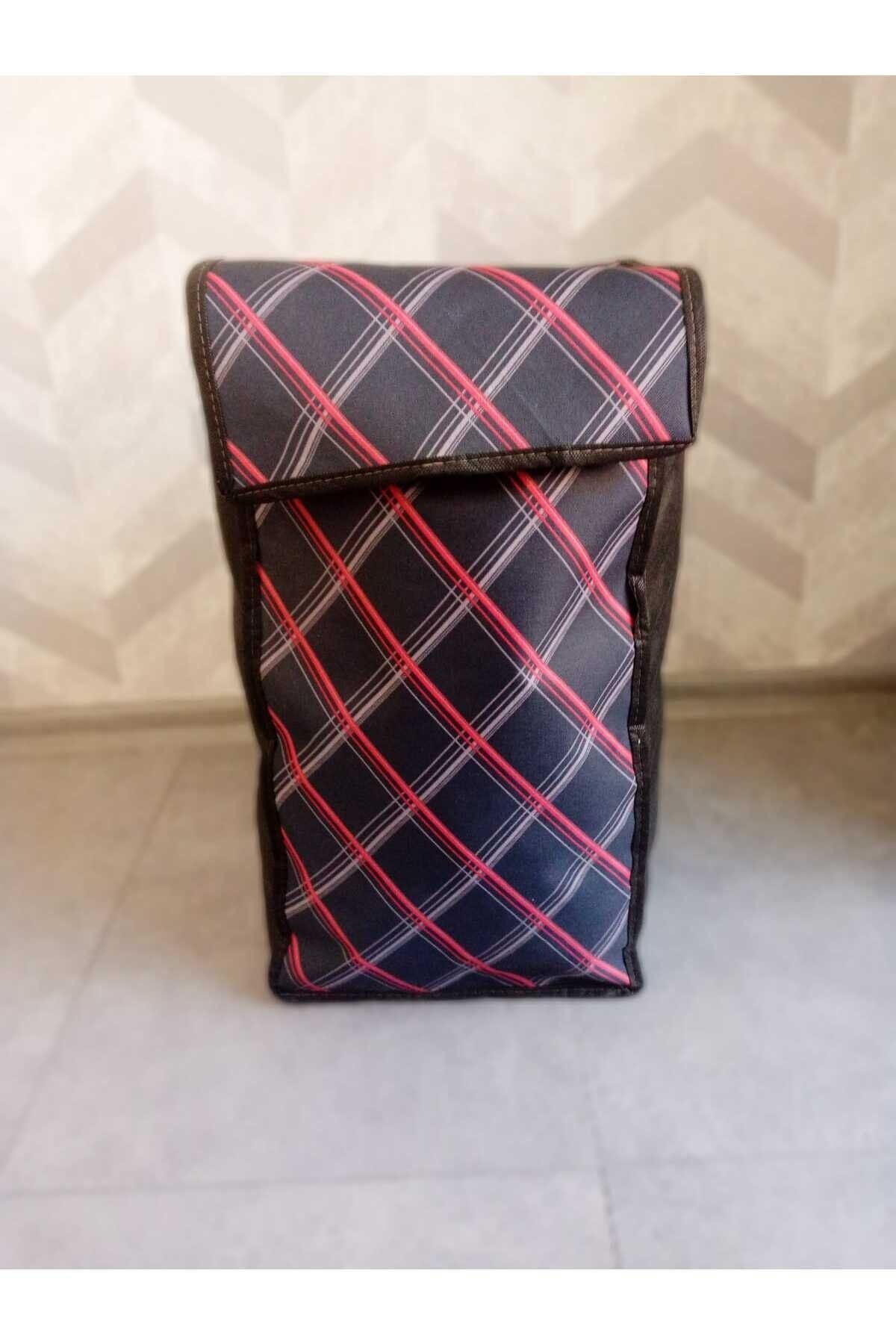 Desenli Pazar Arabası Çantası Yedek Çanta