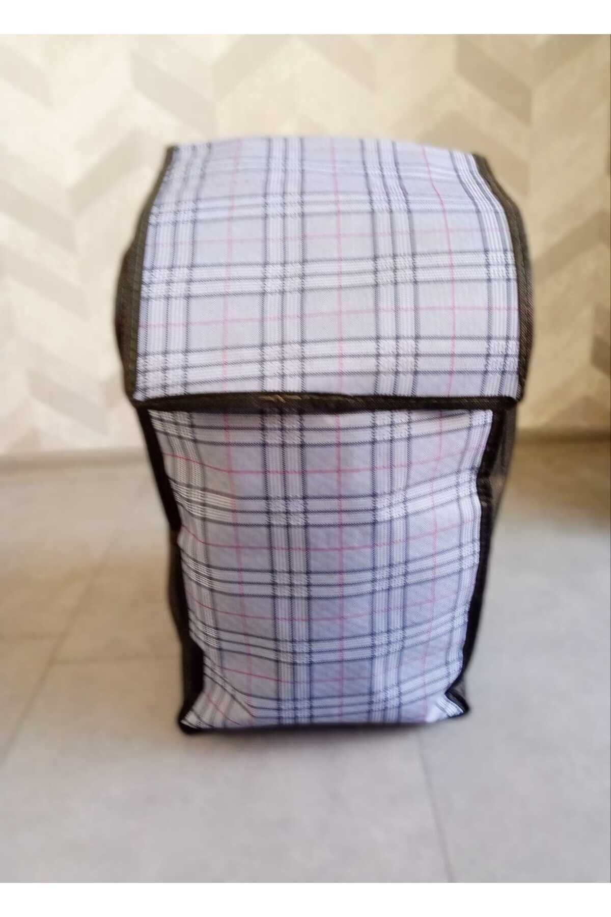 Desenli Pazar Arabası Çantası Yedek Çanta