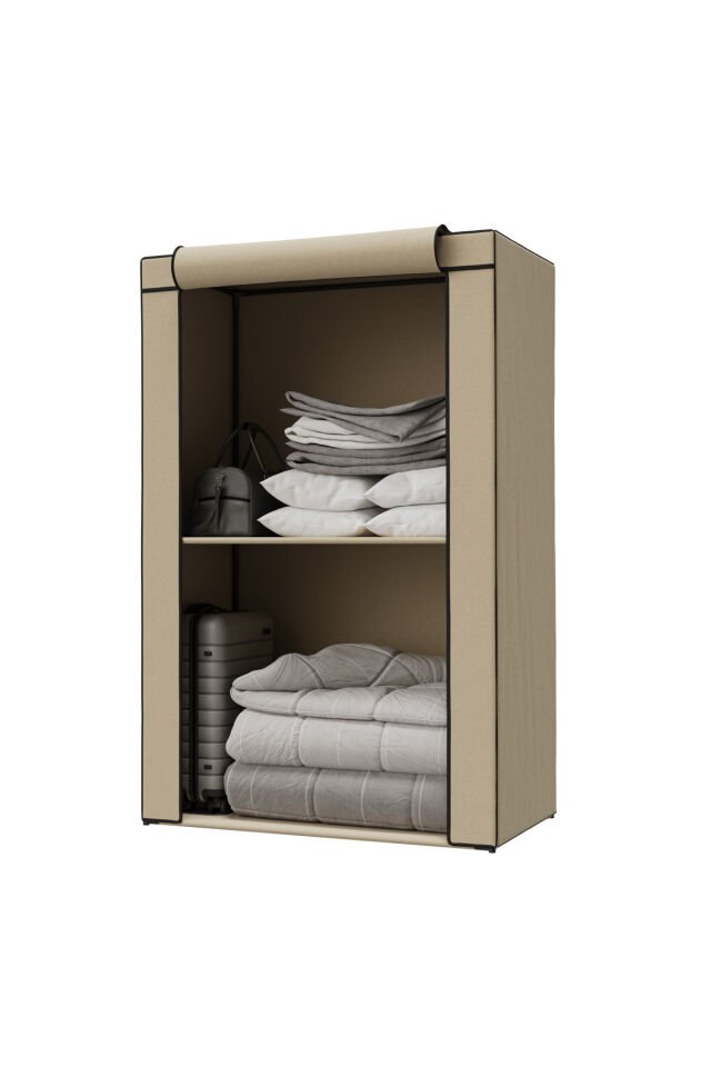 Güçlendirilmiş Çelik Profil Yorgan Hurcu Bez Dolap