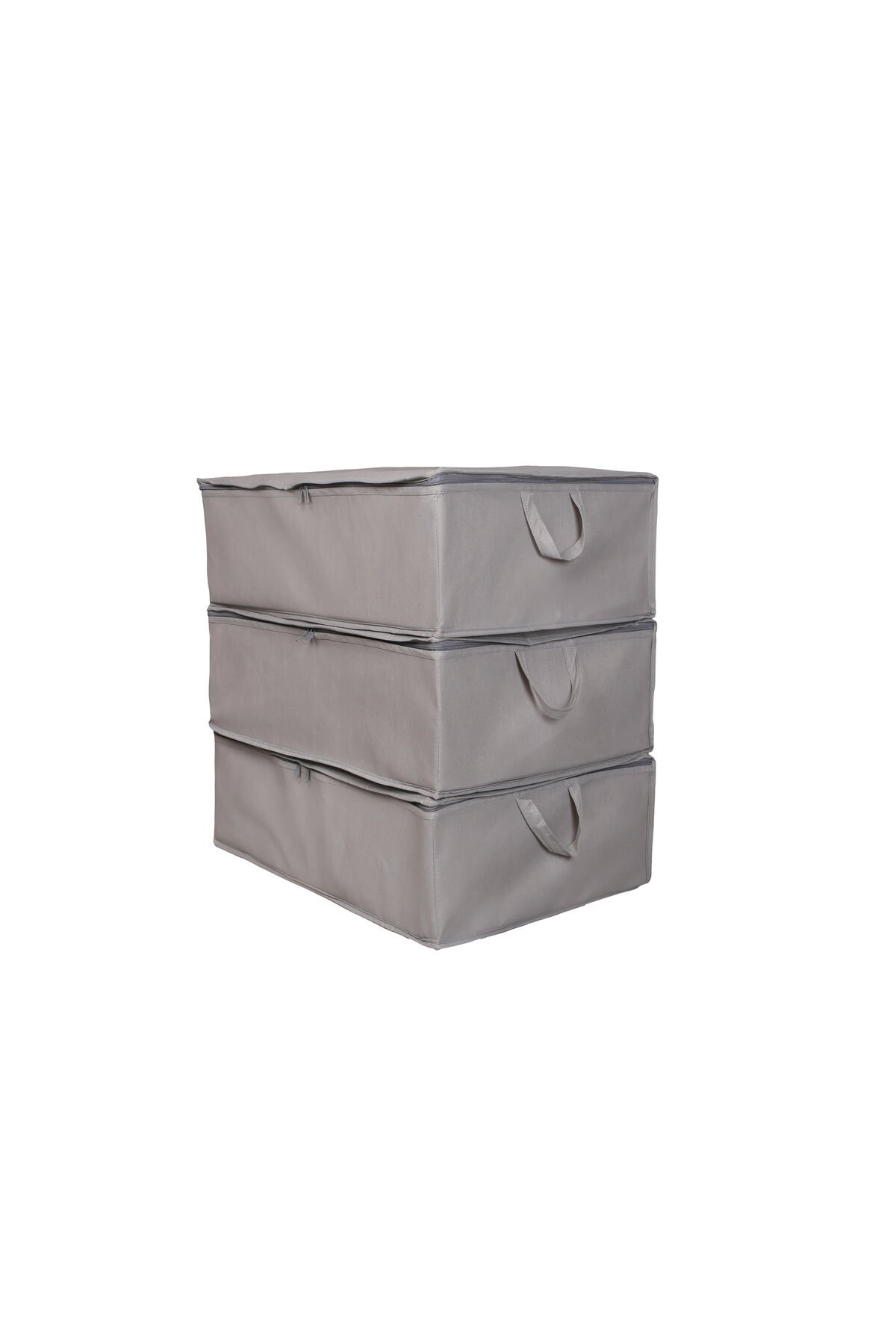 3 Adet Büyük Boy Yastık Kazak Hurcu 62 X 46 X 22 Kışlık Gri Hurç Gri